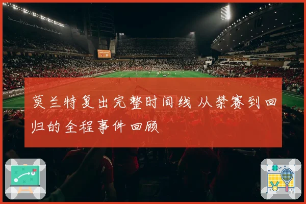 莫兰特复出完整时间线 从禁赛到回归的全程事件回顾