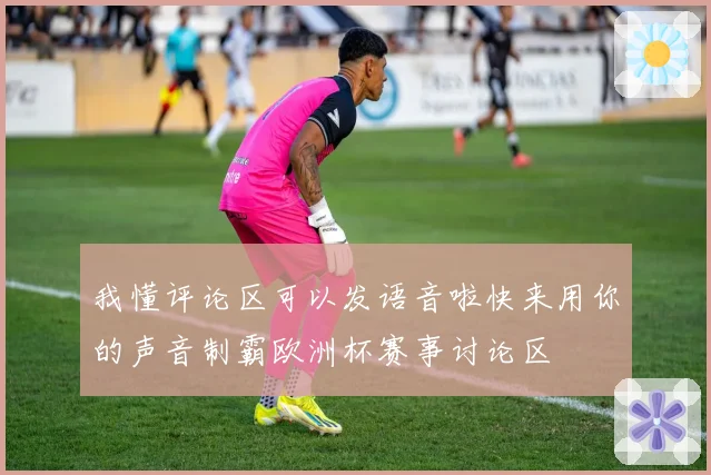 我懂评论区可以发语音啦快来用你的声音制霸欧洲杯赛事讨论区